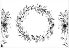 Fototapet - Romantic Wreath - Third Variant
