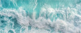Tablou - Vedere a valurilor oceanului (120x50 cm)