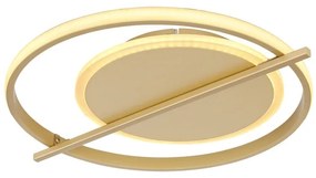 Plafoniera LED design modern Reball auriu