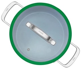 Oală cu capac/cu suprafață ceramică 5,5 l adecvată pentru plita cu inducție Meda 3.0 – FABINI