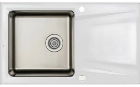 Chiuveta Deante Prime din granit, cuva din inox 86x50 cm