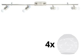 Spot LED Eglo MY CHOICE 4xE14/4W/230V crom/alb