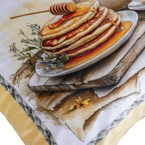 decoDoma Set de 3 fețe pernuțe SUNFLOWERS 45 x 45 cm