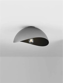 Lustra aplicata design decorativ OPSI negru D-30cm