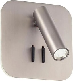 Redo 01-2978 - Aplică de perete LED QUDA, LED 6W/230V + LED 3W, CRI 90, crom