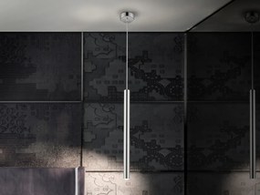 Pendul LED dimabil design modern minimalist Varas crom SV-373084