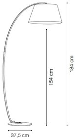 Lampadar modern PAGODA PT1 BIANCO 051741