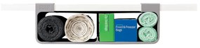 Organizator folie de uz casnic Joseph Joseph CupboardStore 851699, 33 cm, Fixare pe raft, Plastic, Gri