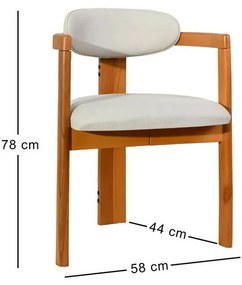 Set de scaune de sufragerie Cheri, 2 buc.