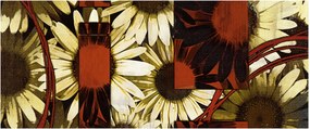 Tablou cu flori (120x50 cm)