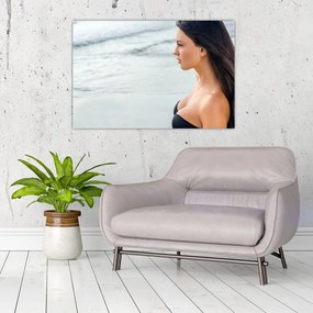 Tablou - Femeia la plajă (90x60 cm)