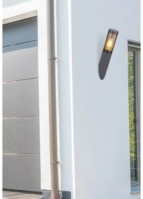 Aplica de perete pentru iluminat exterior design modern IP44 Boston antracit