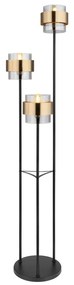 Lampadar, lampa de podea design modern MILLEY negru, auriu