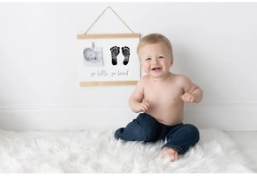 Tablou cu fotografie si amprente ale bebelusului - Pearhead