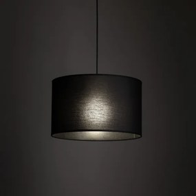 Lustră pe cablu pentru sistem de șină TRACER 1xE27/15W/230V d. 38 cm negru