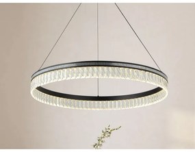 Lustră LED cu cristale, dimabilă, pe cablu THALIA LED/55W/230V 3000-6000K + telecomandă