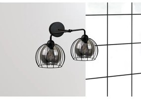 Aplică SOLO BLACK 2xE27/60W/230V