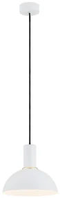 Pendul, Lustra suspendata design minimalist SINES 22cm, alb