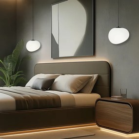 Lustră pe cablu STONES 1xE27/40W/230V d. 25 cm