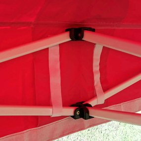 Cort pavilion pliabil 3x3m - cu 3 pereți - Bej