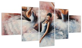 Tablou cu balerină (125x70 cm), în 40 de alte dimensiuni noi
