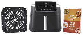 Friteuza cu aer cald Ninja AF140EU PRO, 1750W, 4.7 L, 40-240°C, 4 programe, Timer, AirCrisp, Acoperire antiaderenta, Negru