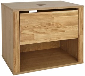 Masca de lavoar Como stejar 60/48/50 cm