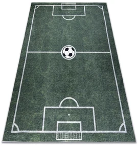 BAMBINO 2138 covor lavabil Teren, fotbal pentru copii anti-alunecare - verde