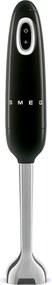 Blender manual Smeg HBF11BLEU, 700 W, 14850 rpm, Functie Turbo, Maner antiderapant Negru