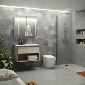 Vas wc pe pardoseala Ideal Standard Strada II AquaBlade BackToWall