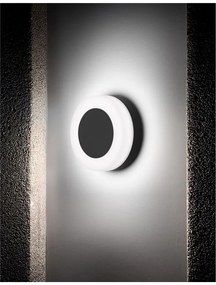 Aplica perete LED de exterior IP65 TUNE neagra NVL-9529713