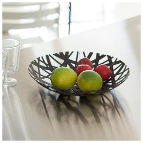 Bol pentru fructe Tower, negru, ø 26 cm