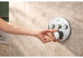 Grohe Precision Smartcontrol set de dus ascuns cu termostat da crom 34874000
