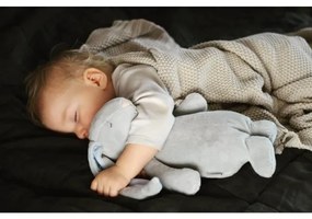 Moonie - Iepuraș somnoros cu melodie și lumină, argintiu