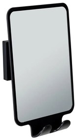 WENKO Oglindă VACUUM-LOC QUADRO ED 14 x 19,5 cm, neagră - 71449800