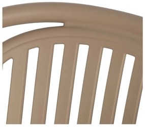 Scaun de dining bej din plastic Alia – Ixia