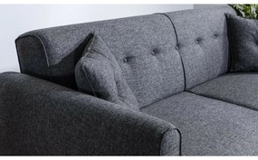 Canapea extensibilă Aria Dark Grey