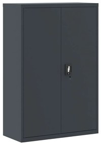 vidaXL Fișet, antracit, 90x40x140 cm, oțel