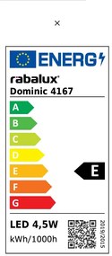 Veioza, lampa de masa moderna LED comutator tactil culoarea sampaniei Dominic 4167 RX