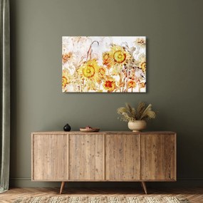 Tablou - Floarea-soarelui,pictură (90x60 cm)