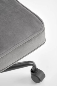 Scaun de birou Fidel velvet gri