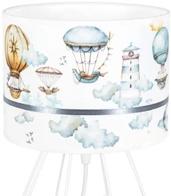 Lampă pentru copii PIKKI 1xE27/60W/230V albastră