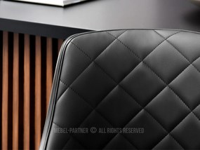 Scaun Haire (lemn negru + negru). 1110584