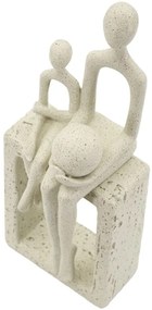 Mauro Ferretti Statuetă Maternitate Cu Pietre, 10 X 7,5 X 26 Cm | Aosom Romania