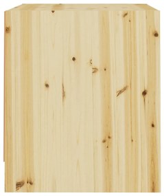 Noptiere, 2 buc., 40x30,5x35,5 cm, lemn masiv de brad 2