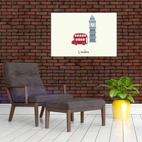 Tablou - Orașe din Europa N⁰3 (90x60 cm)