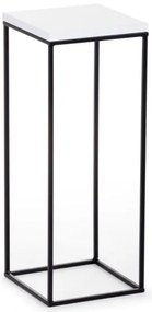 Suport flori BASICLOFT 60x24 negru/alb