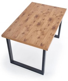 Masa extensibila Horus stejar - L126/206xl80xh76 cm