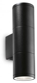 Aplica perete exterior neagra Ideal-Lux Gun ap2- 100395