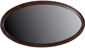 Oglindă Ovală Vanessa, 120x65cm Alb Patinat